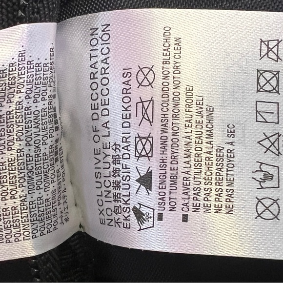 Jordan Backpack in Black with Pink Logo - Picture 12 of 14